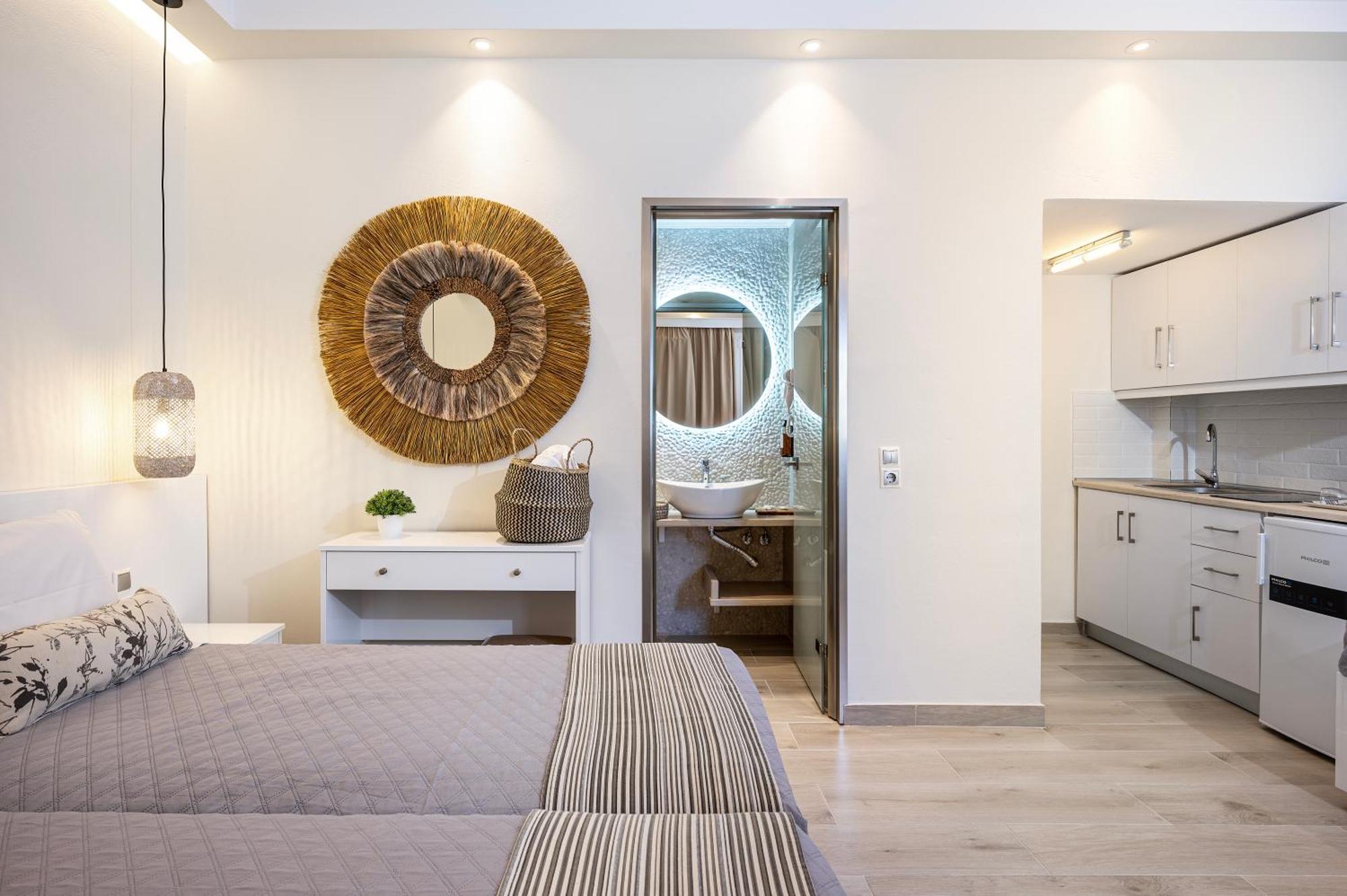 Panorama Seaside Apartment มัสติคารี ภายนอก รูปภาพ