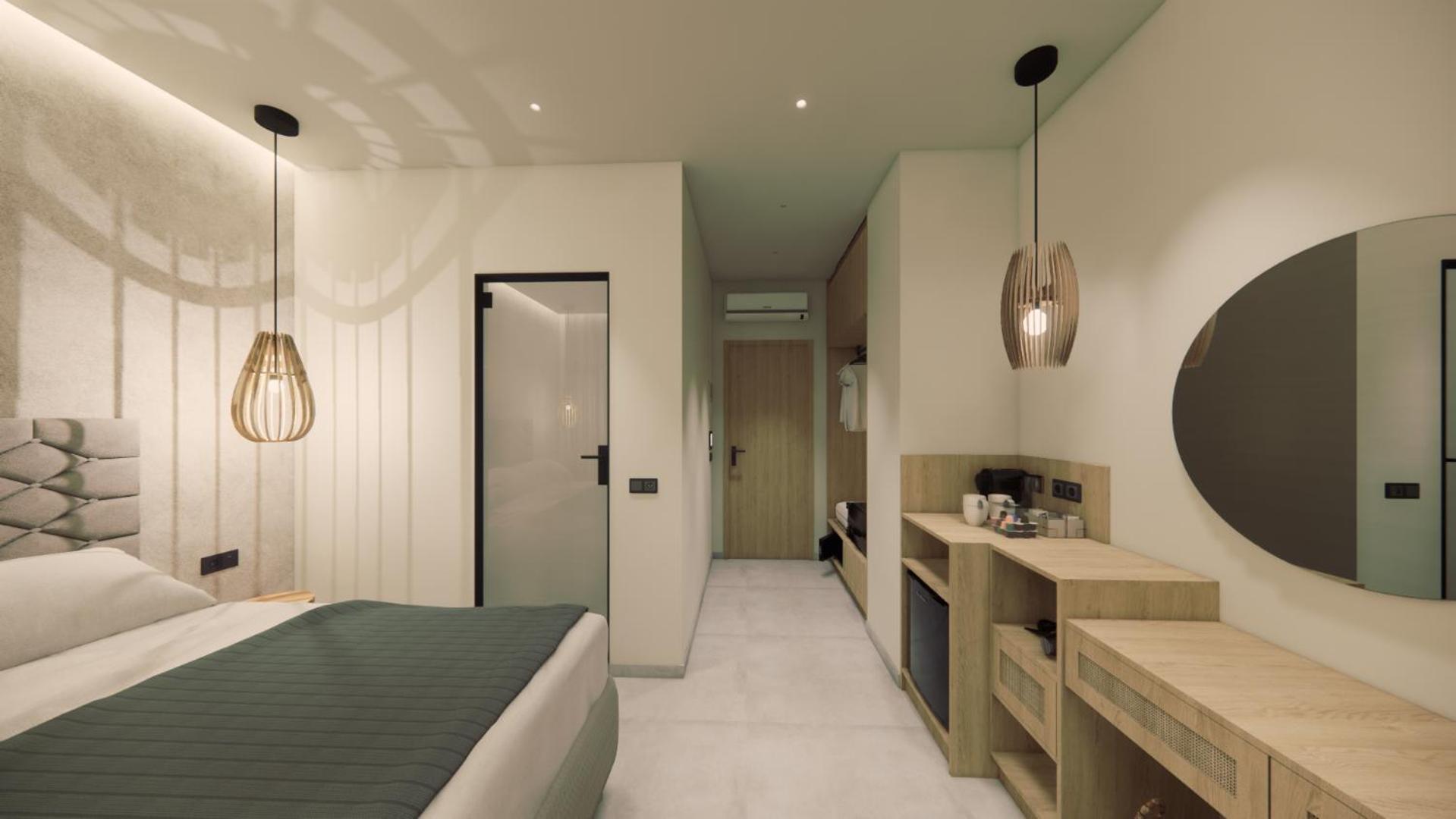 Panorama Seaside Apartment มัสติคารี ภายนอก รูปภาพ
