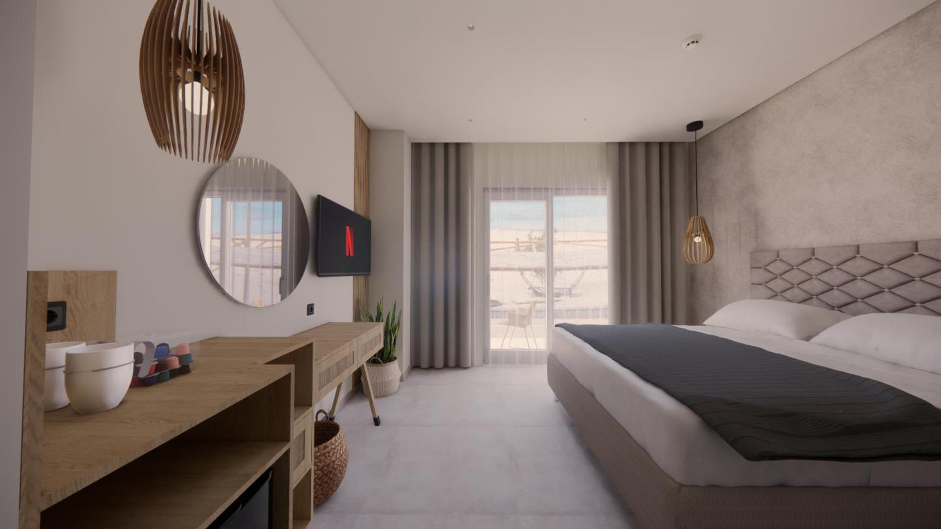 Panorama Seaside Apartment มัสติคารี ภายนอก รูปภาพ